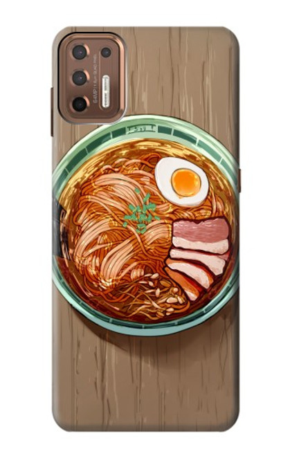 S3756 ラーメン Ramen Noodles Motorola Moto G9 Plus バックケース、フリップケース・カバー