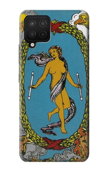 S3746 タロットカード世界 Tarot Card The World Samsung Galaxy A42 5G バックケース、フリップケース・カバー