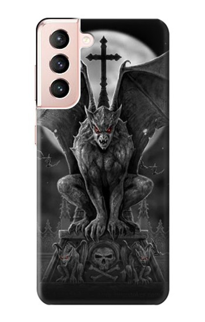 S0850 ガーゴイル悪魔 Gargoyle Devil Demon Samsung Galaxy S21 5G バックケース、フリップケース・カバー
