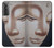 S1255 仏の顔 Buddha Face Samsung Galaxy S21 5G バックケース、フリップケース・カバー