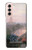 S1443 エッフェル パリのテラス Terrace in Paris Eifel Samsung Galaxy S21 5G バックケース、フリップケース・カバー