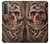 S1675 頭蓋骨の血のタトゥー Skull Blood Tattoo Samsung Galaxy S21 5G バックケース、フリップケース・カバー