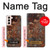 S2714 錆鋼テクスチャグラフィックプリント Rust Steel Texture Graphic Printed Samsung Galaxy S21 5G バックケース、フリップケース・カバー