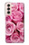 S2943 ピンクローズ Pink Rose Samsung Galaxy S21 5G バックケース、フリップケース・カバー