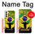 S2981 ブラジルサッカー Brazil Football Soccer Map Flag Samsung Galaxy S21 5G バックケース、フリップケース・カバー