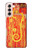 S3352 グスタフ・クリムト医学 Gustav Klimt Medicine Samsung Galaxy S21 5G バックケース、フリップケース・カバー