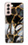 S3419 金の大理石のグラフィックプリント Gold Marble Graphic Print Samsung Galaxy S21 5G バックケース、フリップケース・カバー