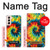 S3459 タイダイ Tie Dye Samsung Galaxy S21 5G バックケース、フリップケース・カバー