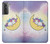 S3485 かわいい眠りユニコーン Cute Unicorn Sleep Samsung Galaxy S21 5G バックケース、フリップケース・カバー