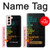 S3523 ポジティブな言葉 Think Positive Words Quotes Samsung Galaxy S21 5G バックケース、フリップケース・カバー