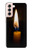 S3530 仏 Buddha Candle Burning Samsung Galaxy S21 5G バックケース、フリップケース・カバー