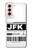 S3664 航空会社の旅行手荷物ラベル Airline Travel Luggage Label Samsung Galaxy S21 5G バックケース、フリップケース・カバー