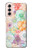 S3705 パステルフローラルフラワー Pastel Floral Flower Samsung Galaxy S21 5G バックケース、フリップケース・カバー