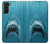 S0830 白いサメ White Shark Samsung Galaxy S21 Plus 5G, Galaxy S21+ 5G バックケース、フリップケース・カバー