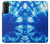 S1869 絞り染めブルー Tie Dye Blue Samsung Galaxy S21 Plus 5G, Galaxy S21+ 5G バックケース、フリップケース・カバー