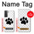 S2355 動物ポウあしあと Paw Foot Print Samsung Galaxy S21 Plus 5G, Galaxy S21+ 5G バックケース、フリップケース・カバー