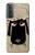 S2826 眠えない黒い羊 Cute Cartoon Unsleep Black Sheep Samsung Galaxy S21 Plus 5G, Galaxy S21+ 5G バックケース、フリップケース・カバー