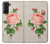 S3079 ピンクローズ Vintage Pink Rose Samsung Galaxy S21 Plus 5G, Galaxy S21+ 5G バックケース、フリップケース・カバー