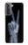 S3101 X線平和サイン手指 X-ray Peace Sign Fingers Samsung Galaxy S21 Plus 5G, Galaxy S21+ 5G バックケース、フリップケース・カバー