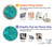 S3147 アクアマーブルストーン Aqua Marble Stone Samsung Galaxy S21 Plus 5G, Galaxy S21+ 5G バックケース、フリップケース・カバー