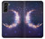 S3324 彎月・月・ギャラクシー Crescent Moon Galaxy Samsung Galaxy S21 Plus 5G, Galaxy S21+ 5G バックケース、フリップケース・カバー