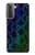 S3366 虹パイソンの皮膚 グラフィックプリント Rainbow Python Skin Graphic Print Samsung Galaxy S21 Plus 5G, Galaxy S21+ 5G バックケース、フリップケース・カバー