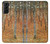 S3380 グスタフ・クリムト バーチフォレスト Gustav Klimt Birch Forest Samsung Galaxy S21 Plus 5G, Galaxy S21+ 5G バックケース、フリップケース・カバー