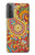 S3402 ペイズリー花柄 Floral Paisley Pattern Seamless Samsung Galaxy S21 Plus 5G, Galaxy S21+ 5G バックケース、フリップケース・カバー