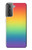 S3698 LGBTグラデーションプライドフラグ LGBT Gradient Pride Flag Samsung Galaxy S21 Plus 5G, Galaxy S21+ 5G バックケース、フリップケース・カバー