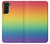 S3698 LGBTグラデーションプライドフラグ LGBT Gradient Pride Flag Samsung Galaxy S21 Plus 5G, Galaxy S21+ 5G バックケース、フリップケース・カバー