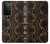 S0553 蛇の皮膚 グラフィックプリント Snake Skin Samsung Galaxy S21 Ultra 5G バックケース、フリップケース・カバー