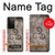 S2892 三脚巴シンボル Triskele Symbol Stone Texture Samsung Galaxy S21 Ultra 5G バックケース、フリップケース・カバー