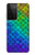S2930 人魚のスケール Mermaid Fish Scale Samsung Galaxy S21 Ultra 5G バックケース、フリップケース・カバー