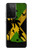 S2975 ジャマイカサッカー Jamaica Football Soccer Flag Samsung Galaxy S21 Ultra 5G バックケース、フリップケース・カバー