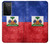 S3022 ハイチ旗 Haiti Flag Samsung Galaxy S21 Ultra 5G バックケース、フリップケース・カバー