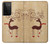 S3081 トナカイ Wooden Raindeer Graphic Printed Samsung Galaxy S21 Ultra 5G バックケース、フリップケース・カバー