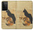 S3229 ヴィンテージ猫ポスター Vintage Cat Poster Samsung Galaxy S21 Ultra 5G バックケース、フリップケース・カバー