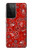 S3354 赤バンダナ Red Classic Bandana Samsung Galaxy S21 Ultra 5G バックケース、フリップケース・カバー