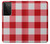 S3535 レッドギンガム Red Gingham Samsung Galaxy S21 Ultra 5G バックケース、フリップケース・カバー