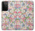 S3688 花の花のアートパターン Floral Flower Art Pattern Samsung Galaxy S21 Ultra 5G バックケース、フリップケース・カバー