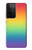 S3698 LGBTグラデーションプライドフラグ LGBT Gradient Pride Flag Samsung Galaxy S21 Ultra 5G バックケース、フリップケース・カバー