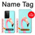 S3708 ピンクのフラミンゴ Pink Flamingo Samsung Galaxy S21 Ultra 5G バックケース、フリップケース・カバー