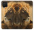 S1046 ライオン 森の王 Lion King of Forest Samsung Galaxy A12 バックケース、フリップケース・カバー