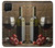 S1316 ブドウのボトルと赤ワインのグラス Grapes Bottle and Glass of Red Wine Samsung Galaxy A12 バックケース、フリップケース・カバー