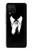 S1591 ブラックスーツで匿名の男 Anonymous Man in Black Suit Samsung Galaxy A12 バックケース、フリップケース・カバー