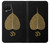 S2331 金の葉仏教 オームシンボル Gold Leaf Buddhist Om Symbol Samsung Galaxy A12 バックケース、フリップケース・カバー