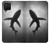 S2367 サメモノクロ Shark Monochrome Samsung Galaxy A12 バックケース、フリップケース・カバー