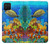 S2568 海と魚とサンゴ Sea Seabed Fish Corals Underwater Ocean Samsung Galaxy A12 バックケース、フリップケース・カバー
