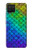 S2930 人魚のスケール Mermaid Fish Scale Samsung Galaxy A12 バックケース、フリップケース・カバー