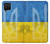 S3006 ウクライナサッカー Ukraine Football Soccer Flag Samsung Galaxy A12 バックケース、フリップケース・カバー